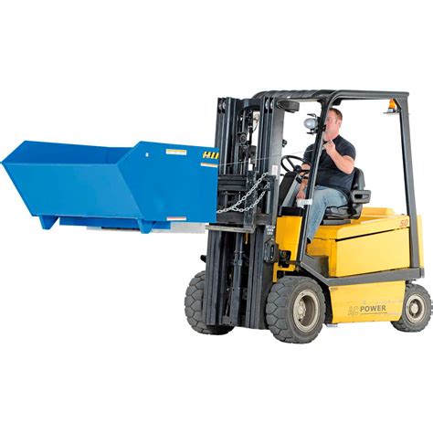 self dump forklift